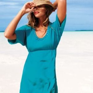 BODEN Women's Decadent Tunic Dress Ultramarine 10r